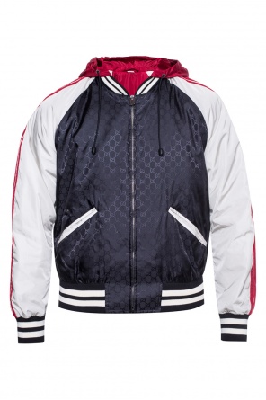 Bomber jacket with removable hood, zdjęcie 1 Bomber jacket with removable hood od Gucci